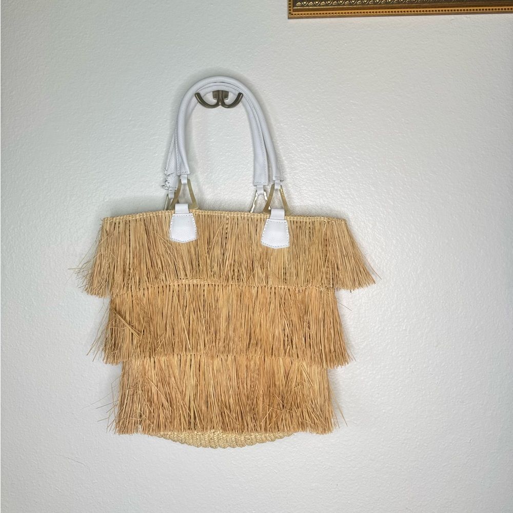 NWT SensiStudio X Jonathan Simkhai Handwoven straw Bag $595